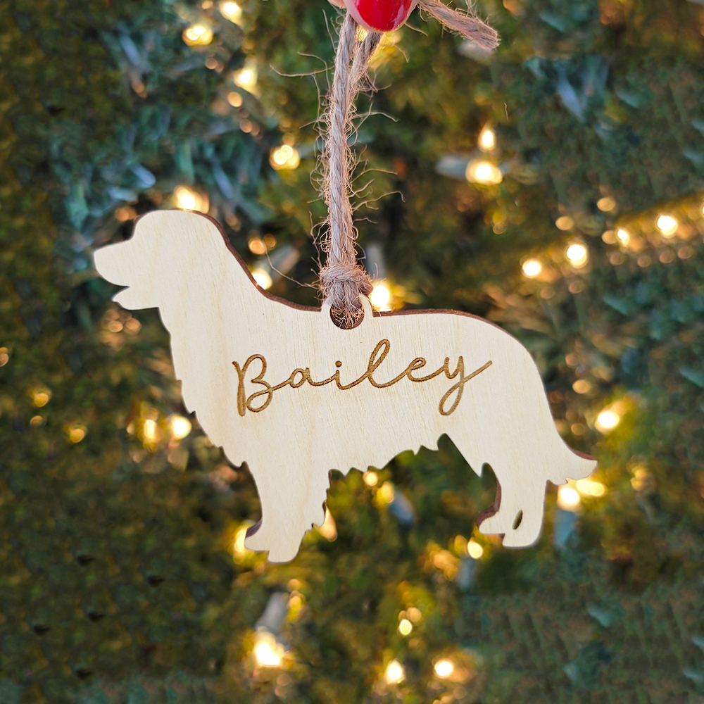Personalized Pet Wood Ornament | BKPet247