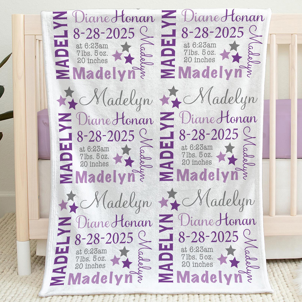 Personalized Lovely Kid Blanket for Comfort & Unique | BKKid183