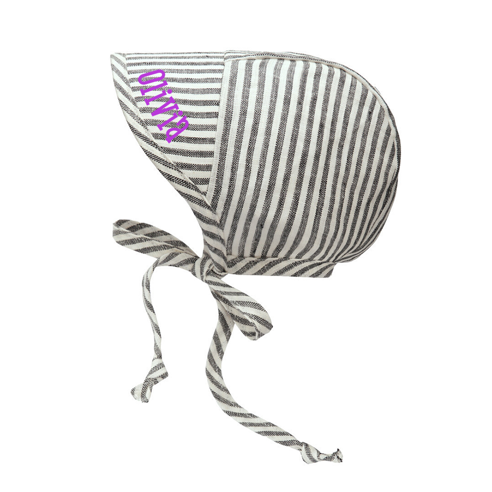 Personalized Organic Cotton Linen Sun Hat | HSKid75