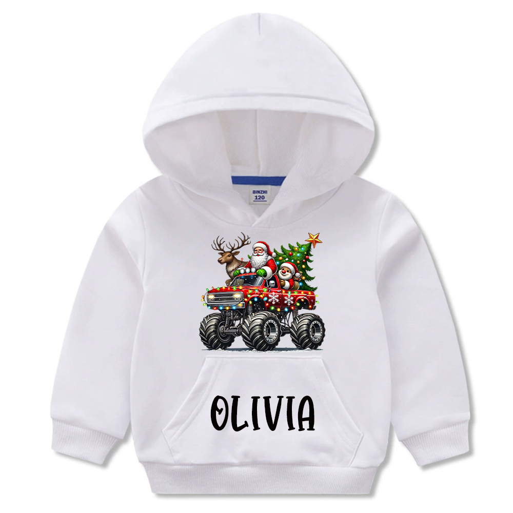 Personalized Kids Lovely Christmas Hoodie | MCGift227