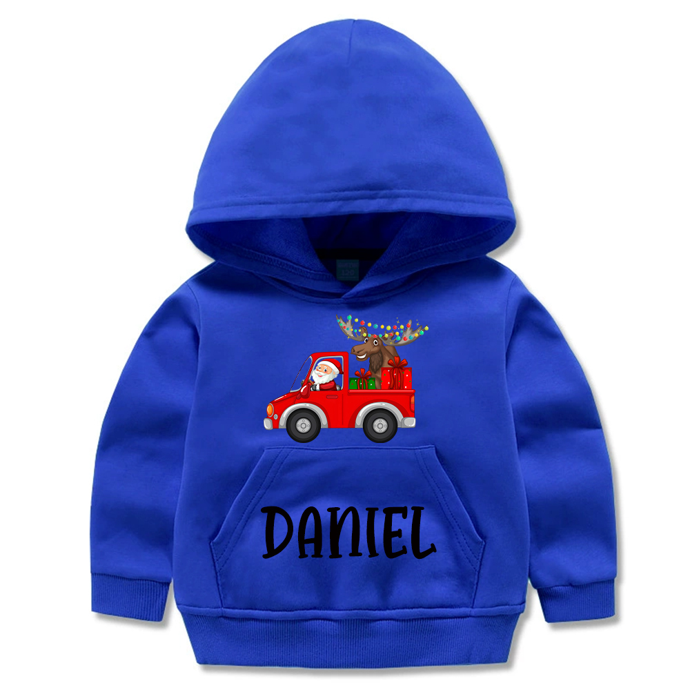 Personalized Kids Lovely Christmas Hoodie | MCGift229