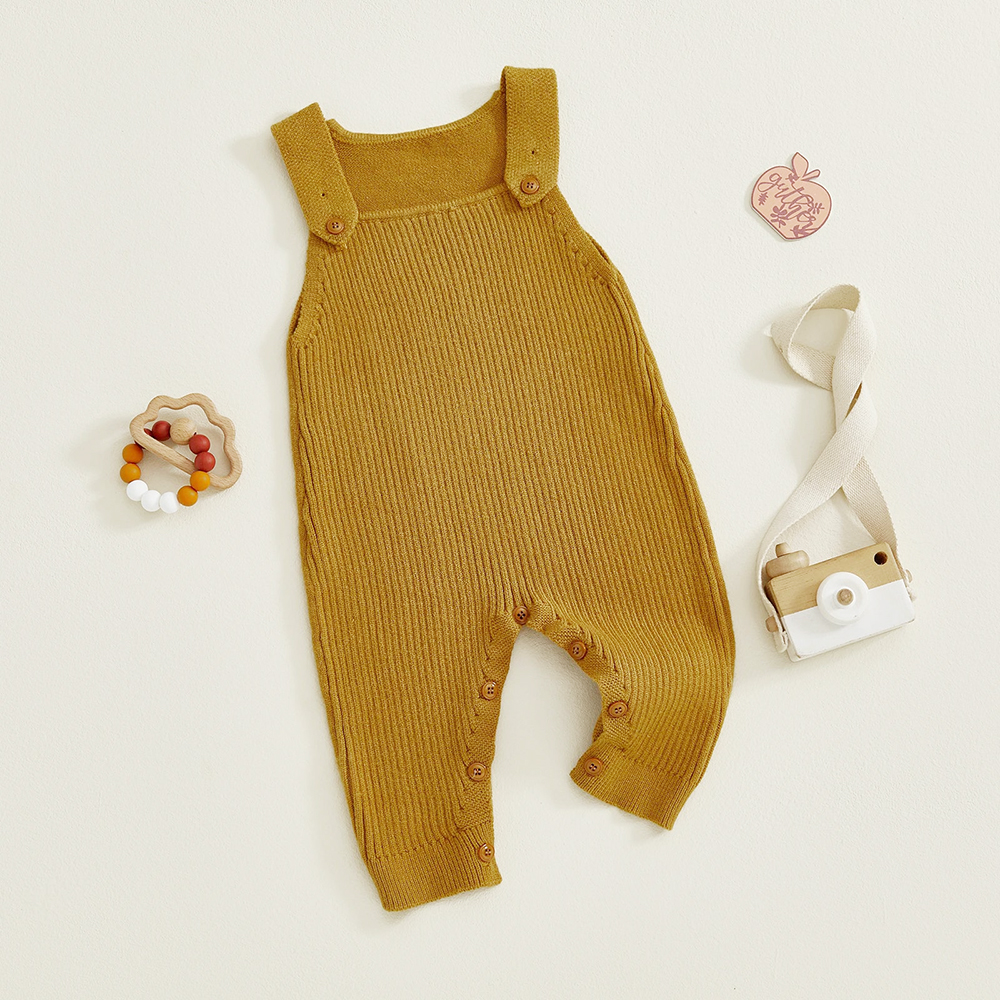 Personalized Hand Embroidered Baby Dungarees Romper | CWBaby356