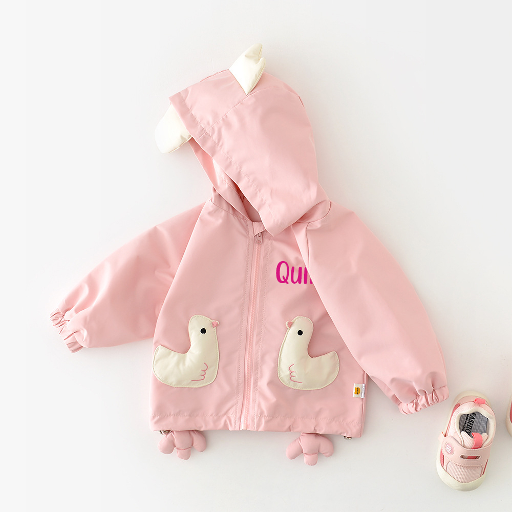 Personalized Adorable Animals Windproof Jacket | CWBaby359