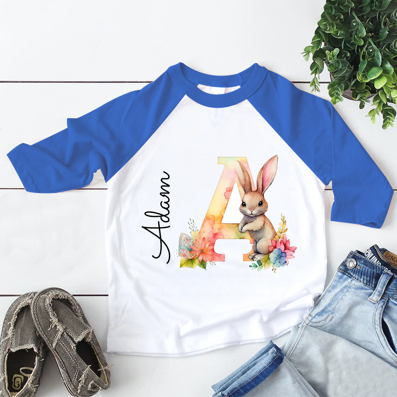 Personalized Kid Cozy Soft Bunny Sweatshirt | inSweatshirt50