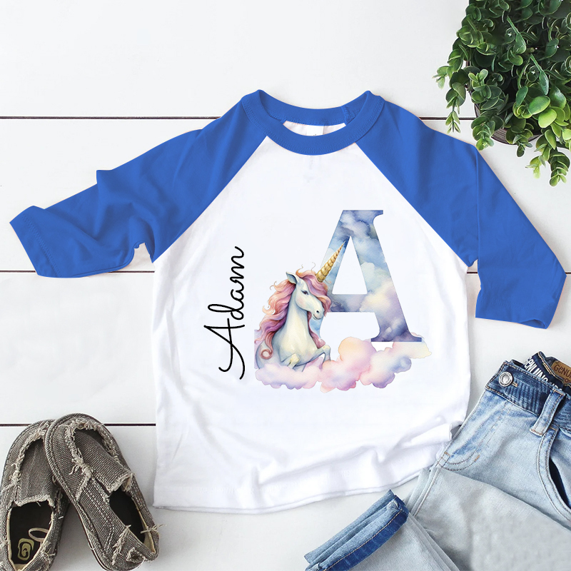 Personalized Kid Cozy Soft Unicorn Sweatshirt | inSweatshirt52
