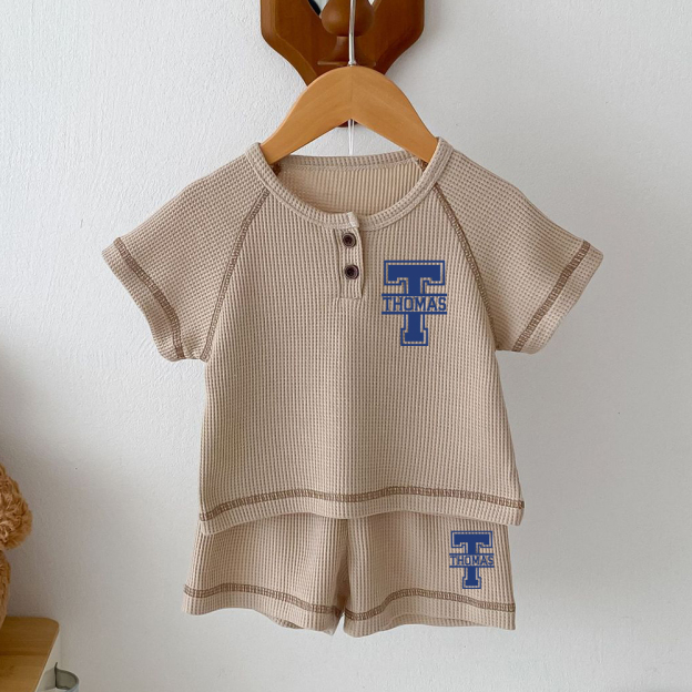 Personalized Baby Cotton Cozy Soft Outfit Set | CWBaby383