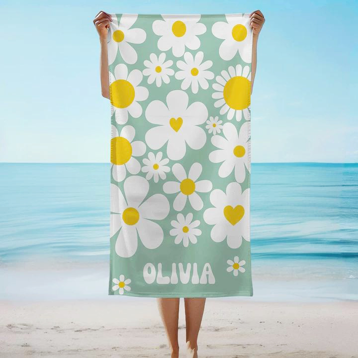 Personalized Lovely Kid Towel for Summer & Beach | CWTowel178