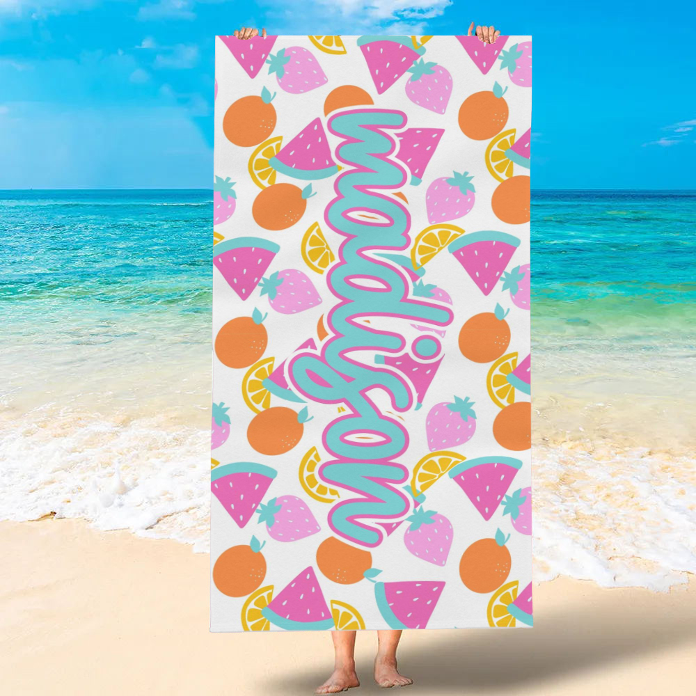 Personalized Lovely Kid Towel for Summer & Beach | CWTowel184