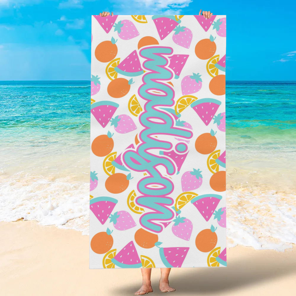 Personalized Lovely Kid Towel for Summer & Beach | CWTowel184
