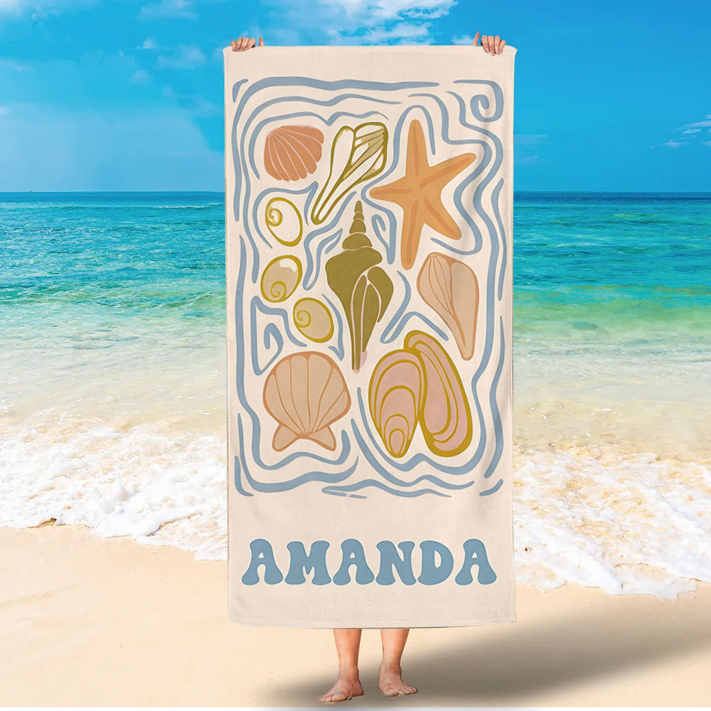 Personalized Lovely Kid Towel for Summer & Beach | CWTowel185