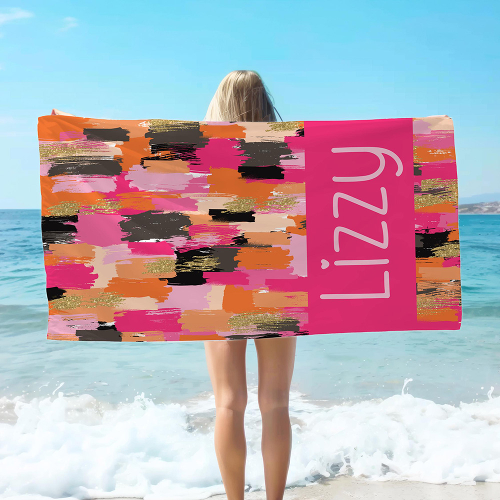Personalized Lovely Kid Towel for Summer & Beach | CWTowel186