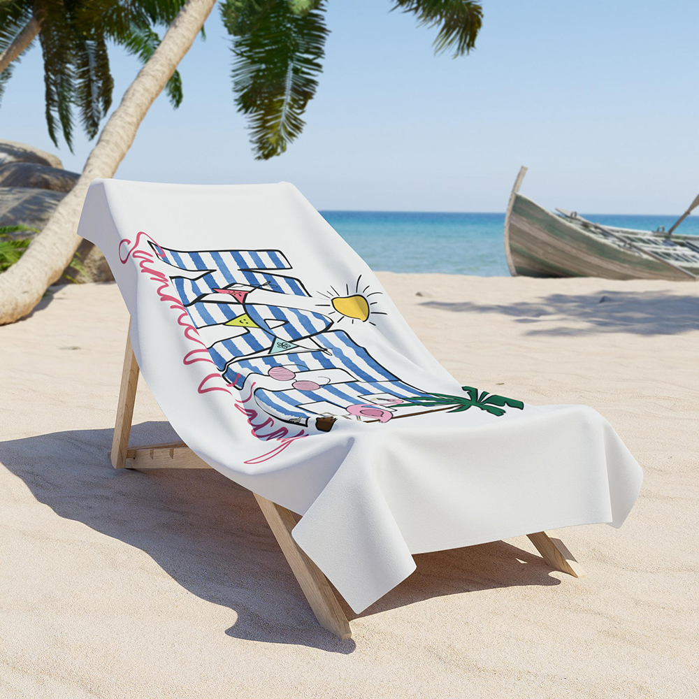 Personalized Lovely Kid Towel for Summer & Beach | CWTowel188