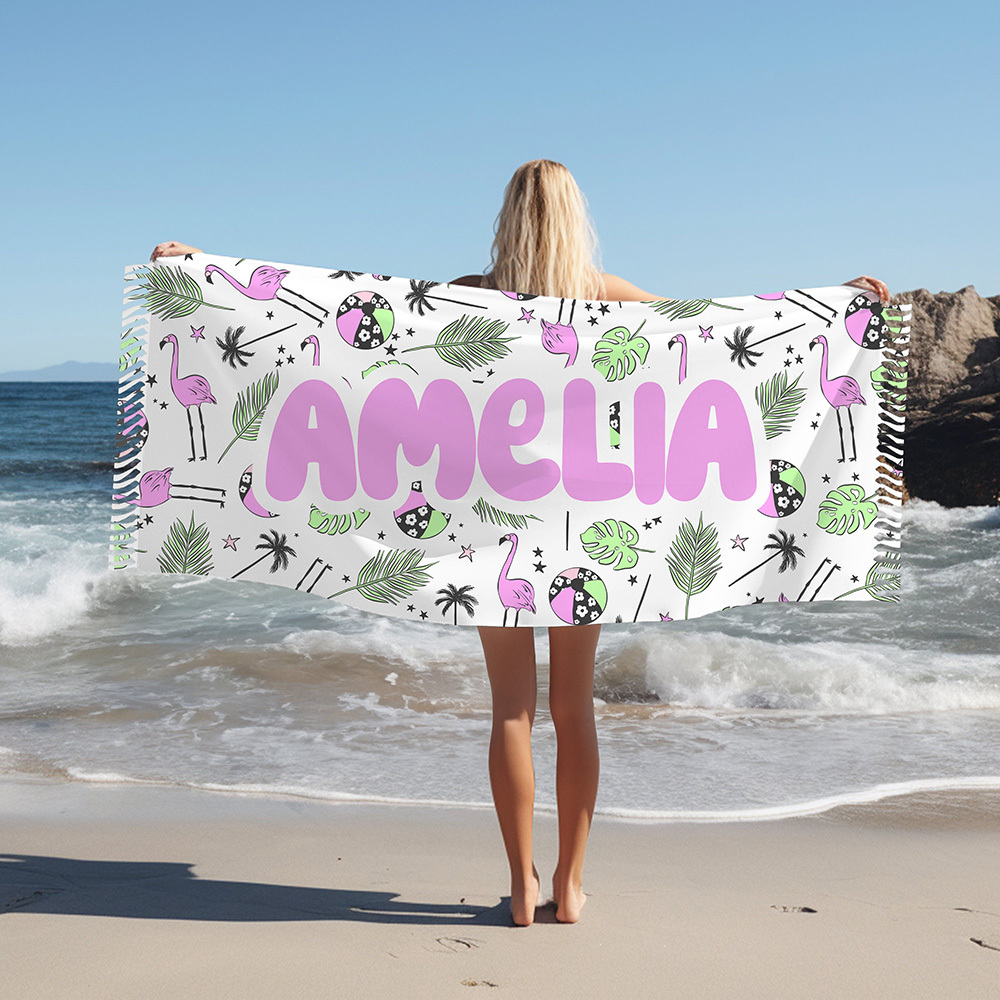 Personalized Lovely Kid Towel for Summer & Beach | CWTowel190