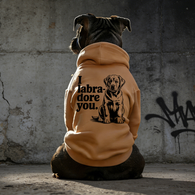 I Iabra dore you Puppy Hoodie | BKPet315