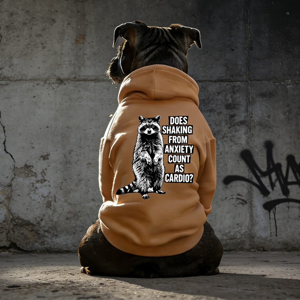 DOES SHAKING FROM ANXIETY COUNT Puppy Hoodie | BKPet319