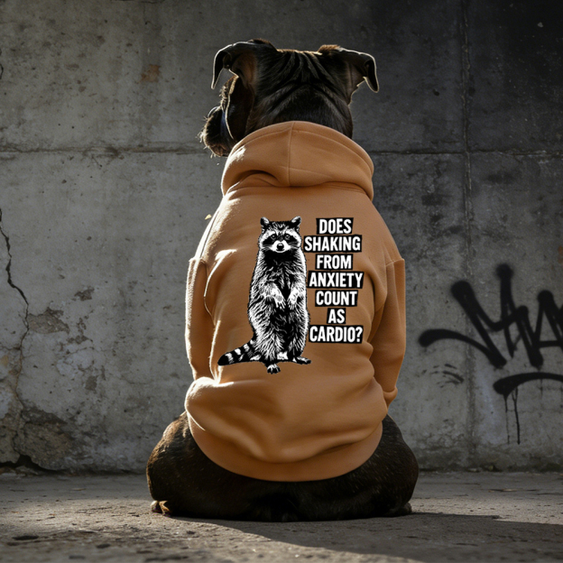 DOES SHAKING FROM ANXIETY COUNT Puppy Hoodie | BKPet319