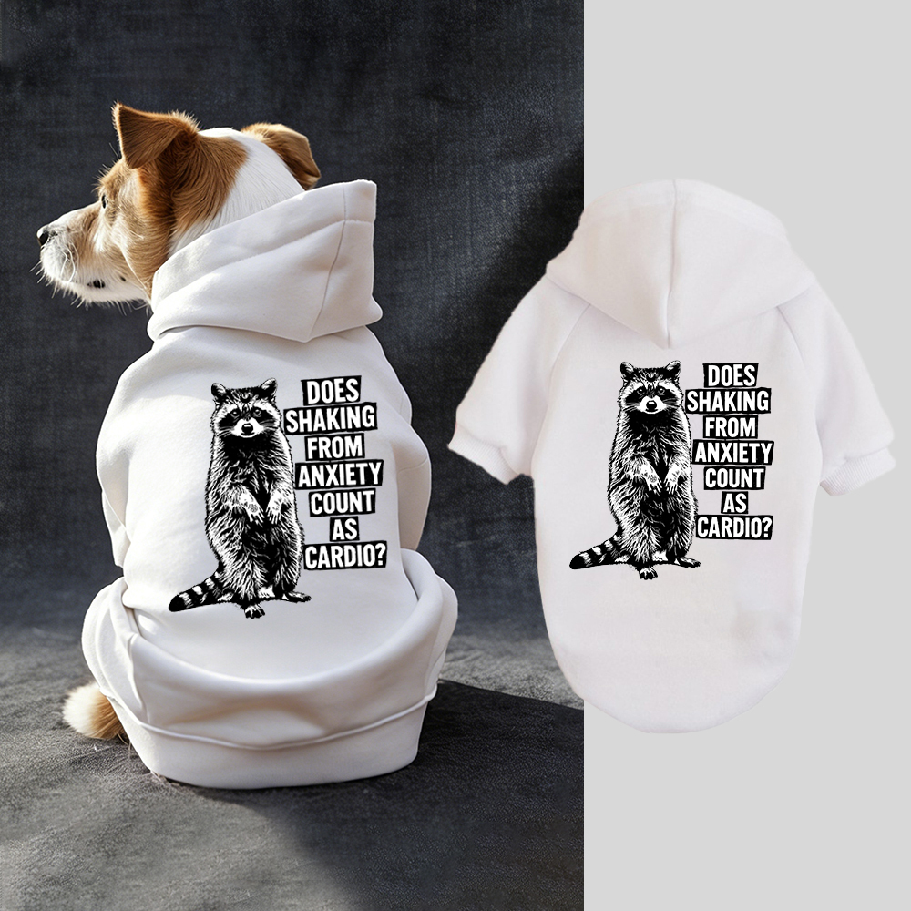 DOES SHAKING FROM ANXIETY COUNT Puppy Hoodie | BKPet319