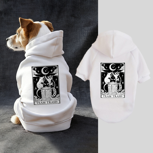 TEAM TRASH Puppy Hoodie | BKPet322