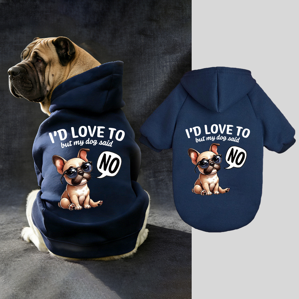 I'D LOVE TO Puppy Hoodie | BKPet330