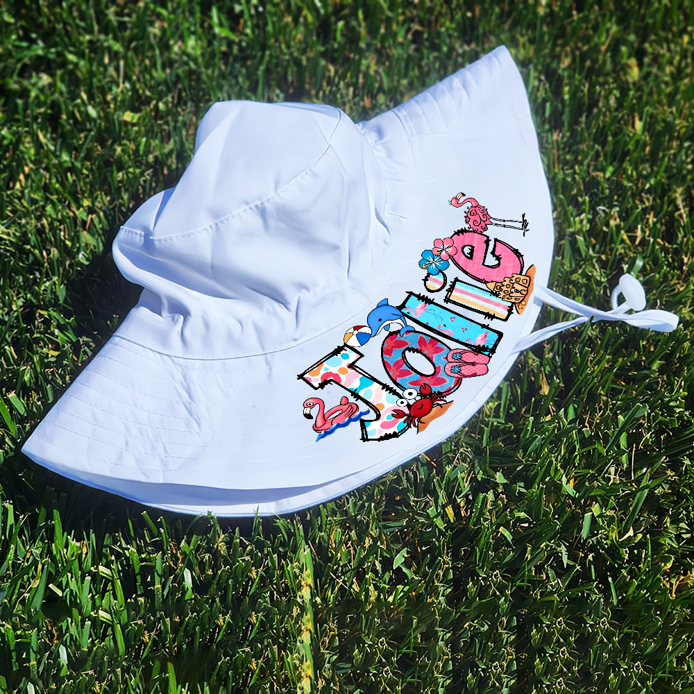 Personalized Cute Design Summer Bucket Hat for Comfort & Unique | CWBeach208