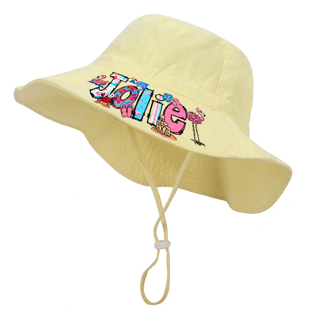 Personalized Cute Design Summer Bucket Hat for Comfort & Unique | CWBeach208