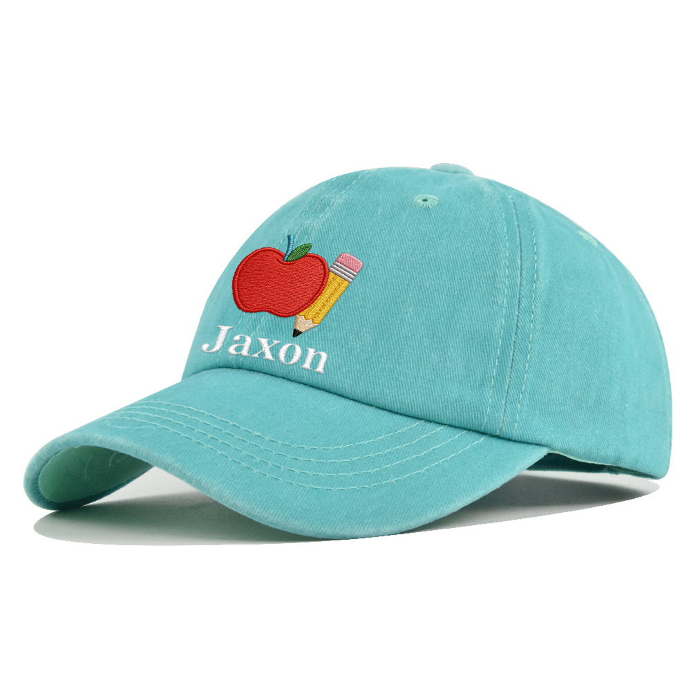 Personalized Embroidery Cute Icon Summer Baseball Hat For Kid | Hskid82