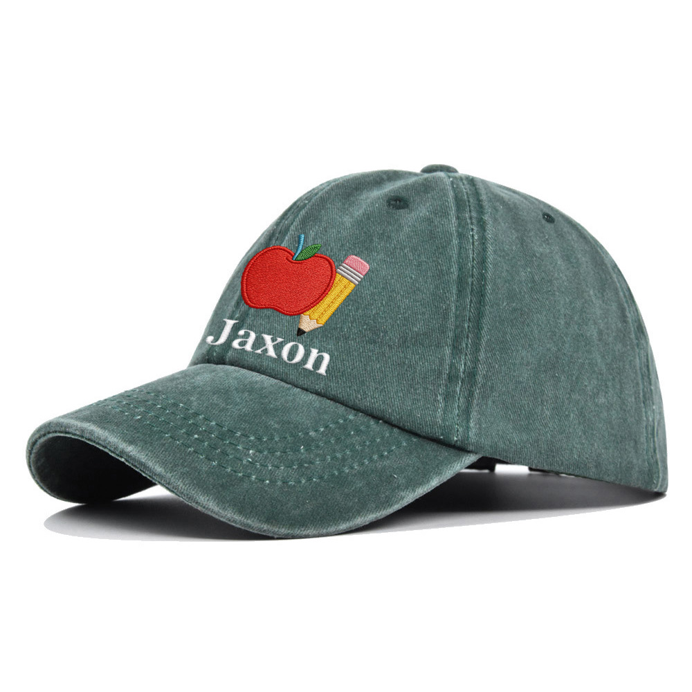 Personalized Embroidery Cute Icon Summer Baseball Hat For Kid | Hskid82