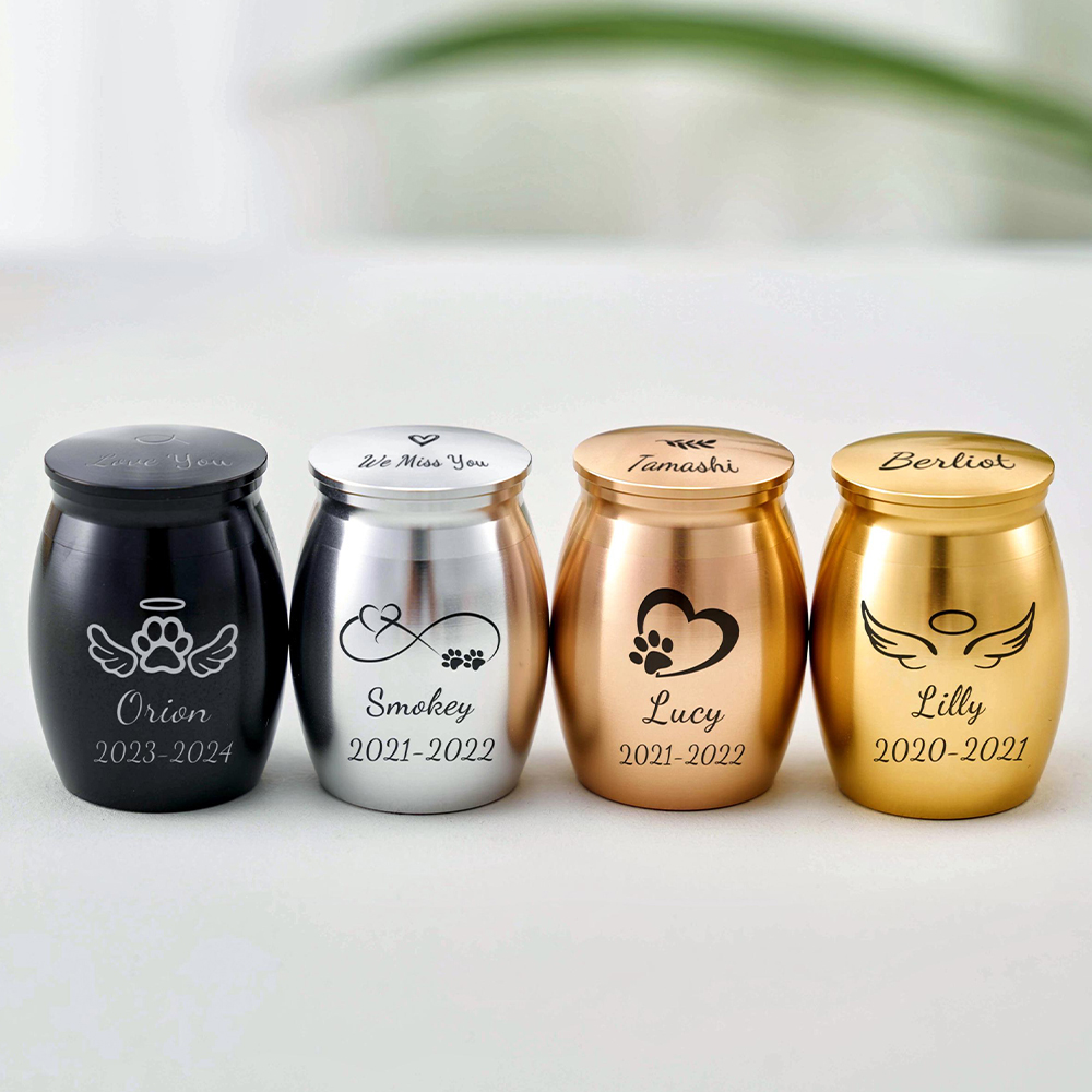Personalized Pet Mini Memorial Urn | BKPet365