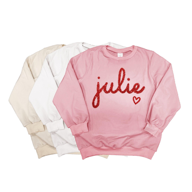 Personalized Valentines Baby Girl Outfit Set | ValGift14