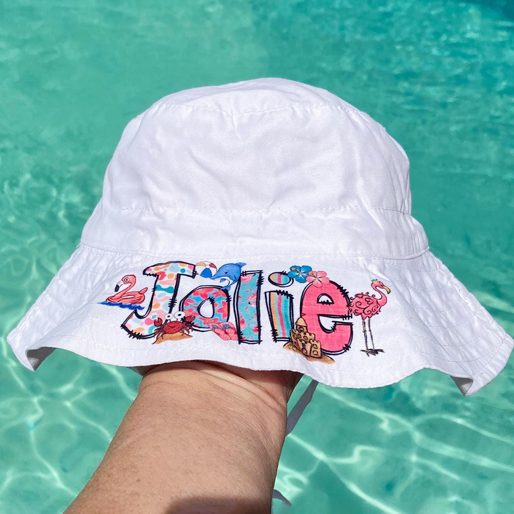 Personalized Cute Design Summer Bucket Hat for Comfort & Unique | CWBeach208