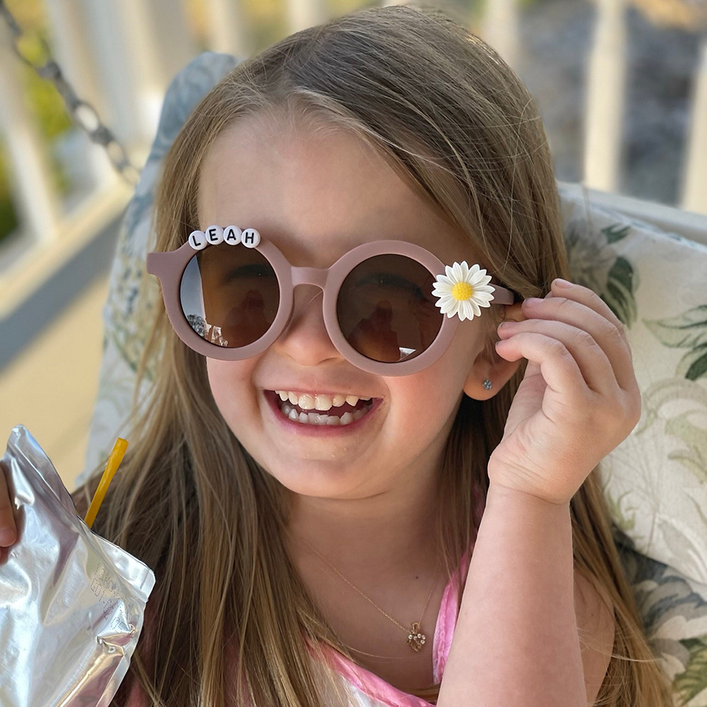 Personalized Lovely Daisy Sunglasses For Kids | CWBeach215