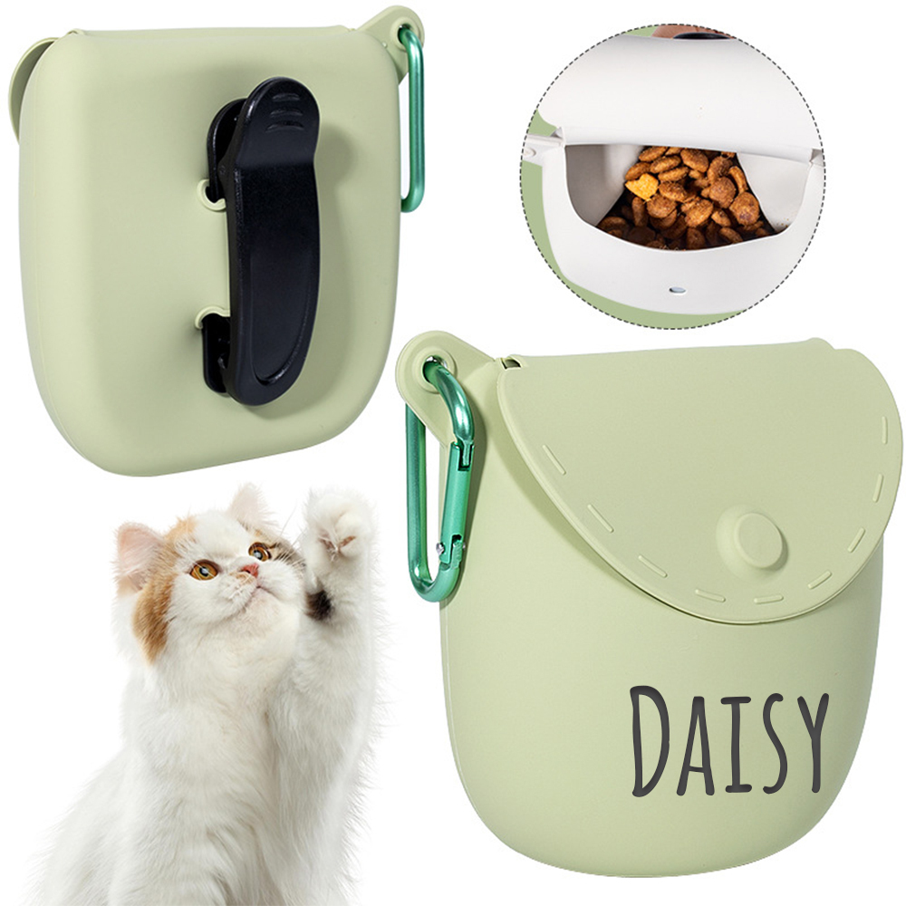 Personalized Silicone Training Dog Food Waist Bag | BKPet409