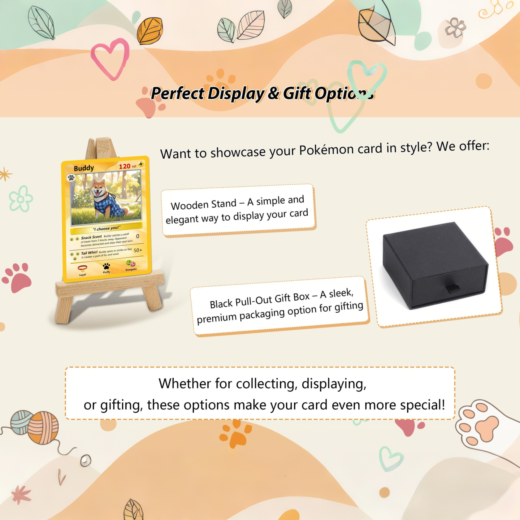 Personalized Funny Pet Keepsake Portrait Card | CWGift28