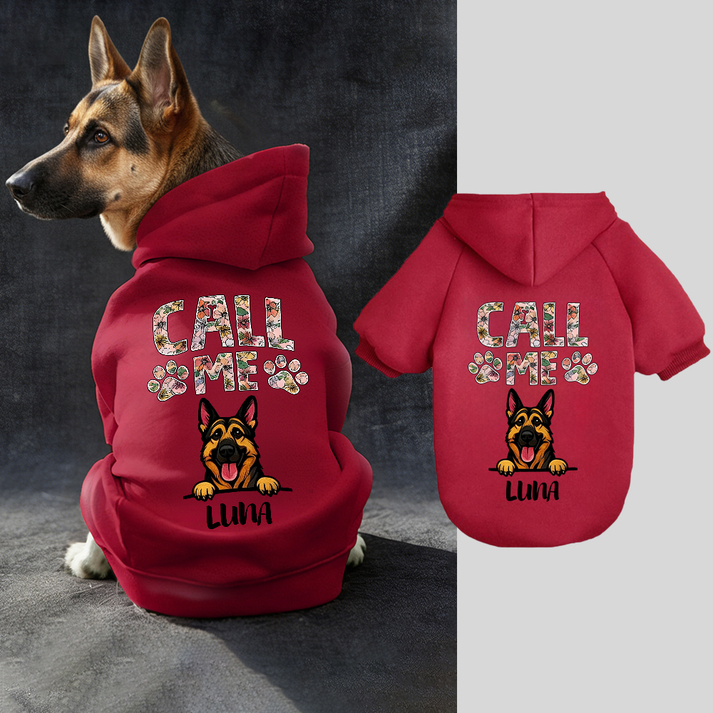 Personalized Funny Pet Portrait Hoodie | BKPet415
