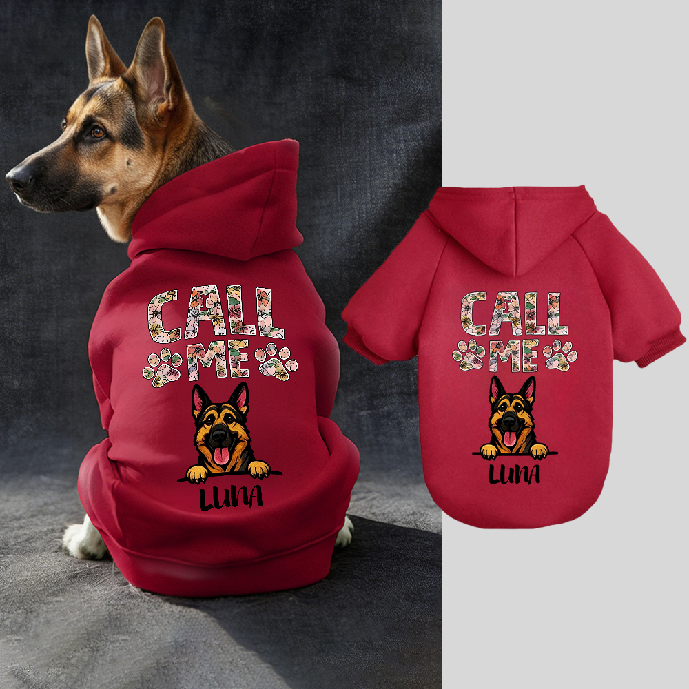 Personalized Funny Pet Portrait Hoodie | BKPet415