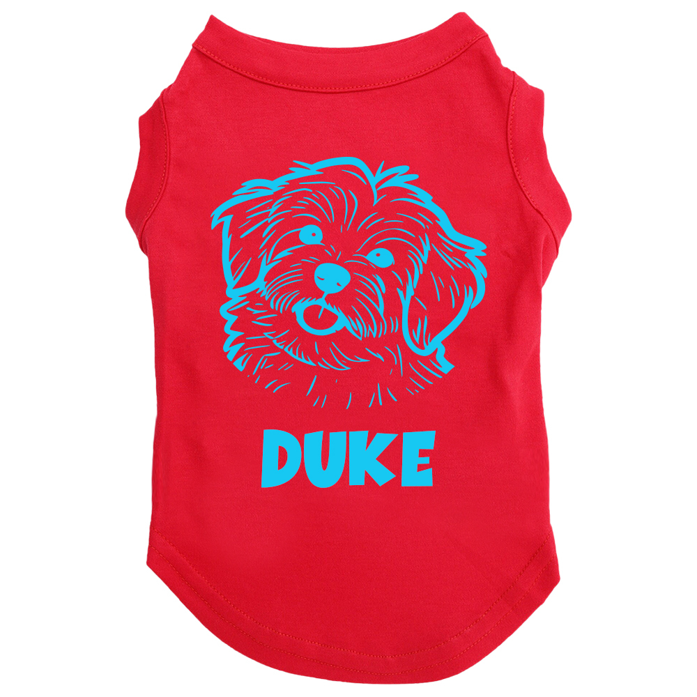 Personalized Adorable Pet Portrait Line-Art Shirt | BKPet440