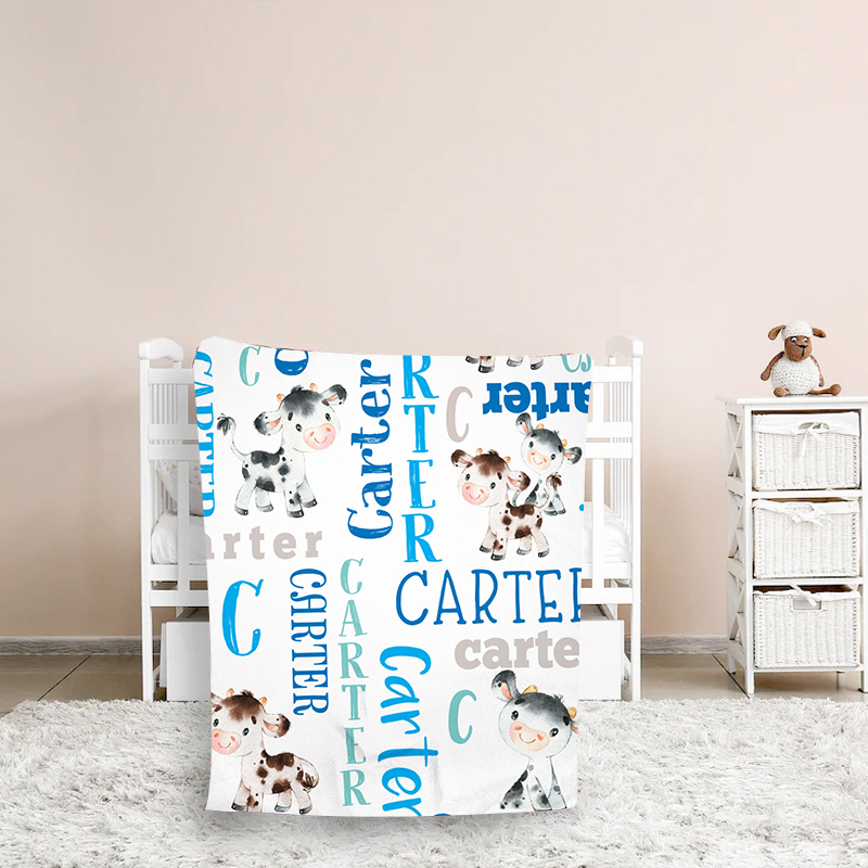 Personalized Lovely Kid Blanket for Comfort & Unique | BKKid98