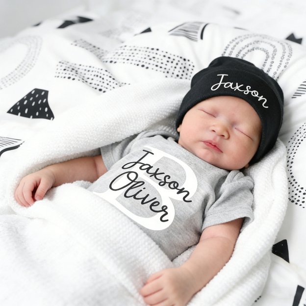 Personalized Baby Coming Home Outfits Set | CWBaby456