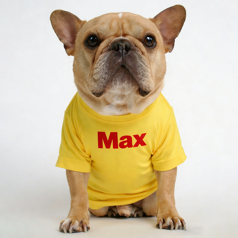 Personalized Chicken Nuggets Large Size Soft Pet Tee | BKPet447