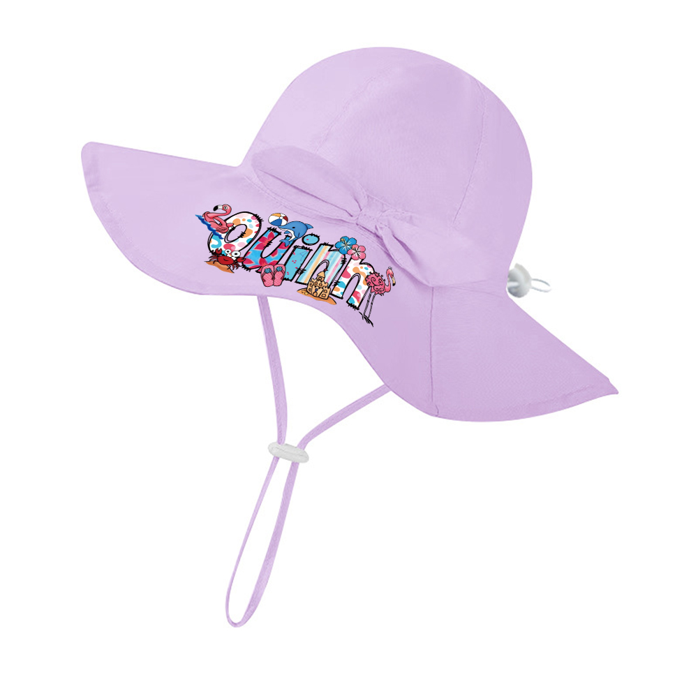 Personalized Lovely Bowknot Bucket Hat for Comfort & Unique | CWBeach226