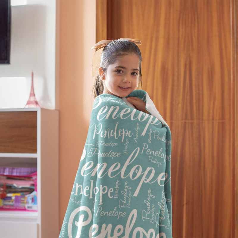 Personalized Lovely Kid Blanket for Comfort & Unique | BKKid107
