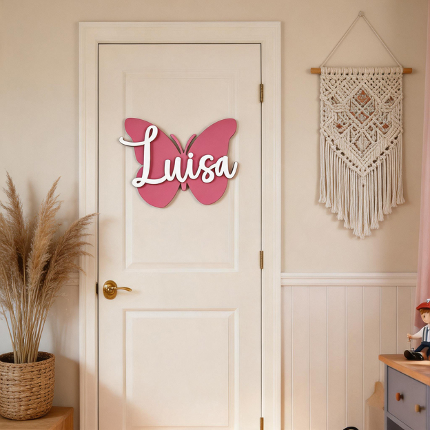 Personalized Kid's Bedroom Decoration Door Sign | CWBaby484