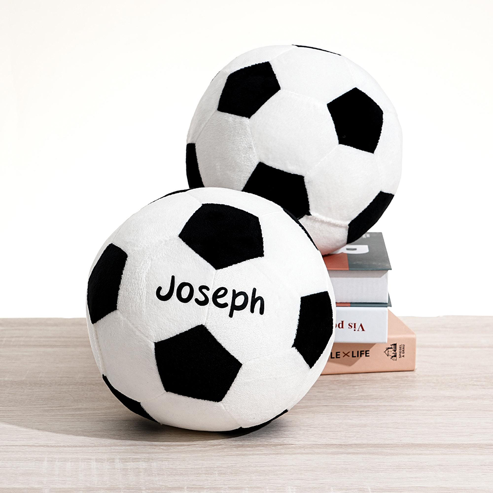 Personalized Kid's Lovely Soft Plush Soccer Ball | CWToy189