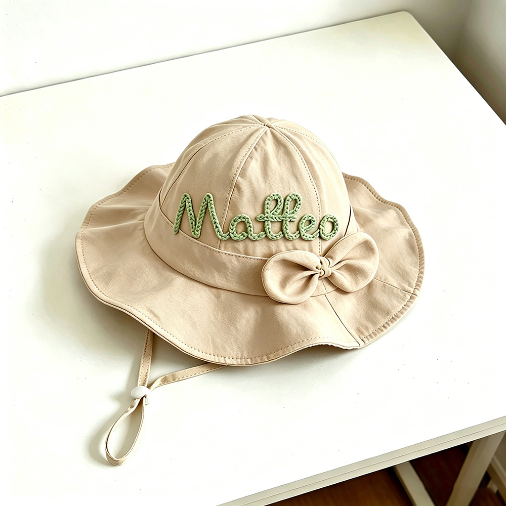 Personalized Lovely Baby Summer Bucket Hat | CWBeach242