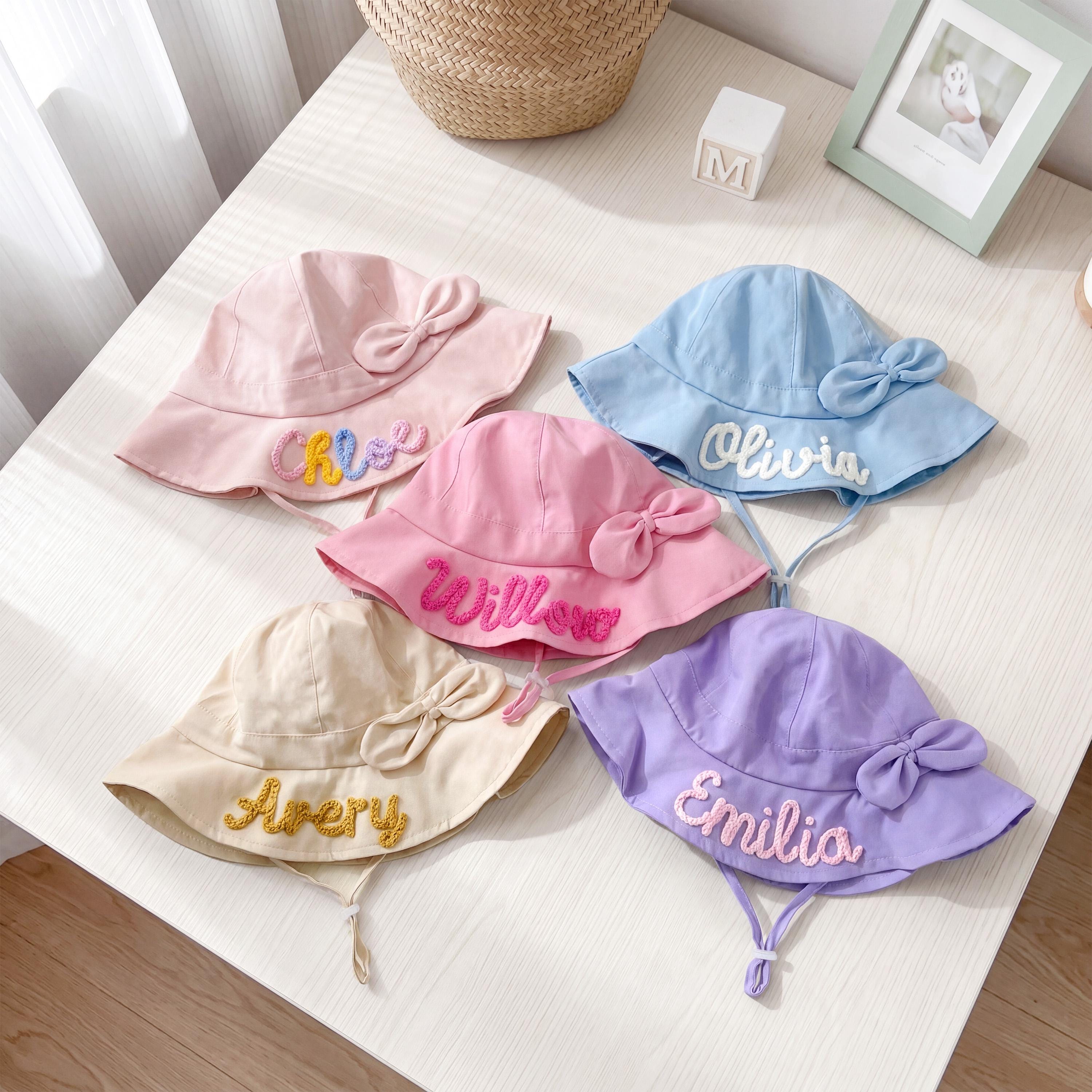 Personalized Lovely Baby Summer Bucket Hat | CWBeach24201