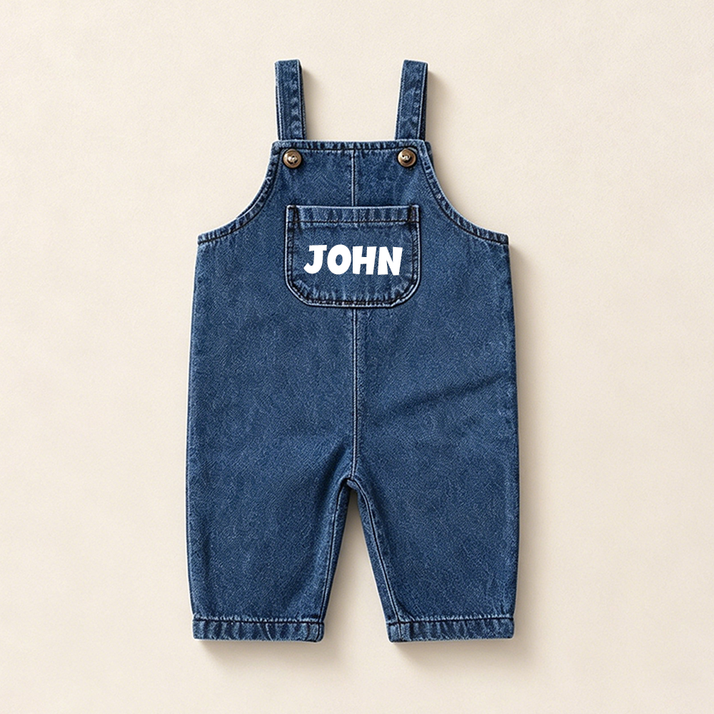 Personalized Baby Classic Adorable Overalls | CWBaby494