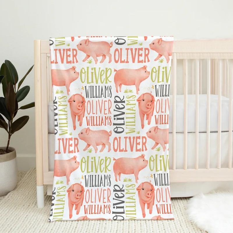 Personalized Lovely Kid Blanket for Comfort & Unique | BKKid109