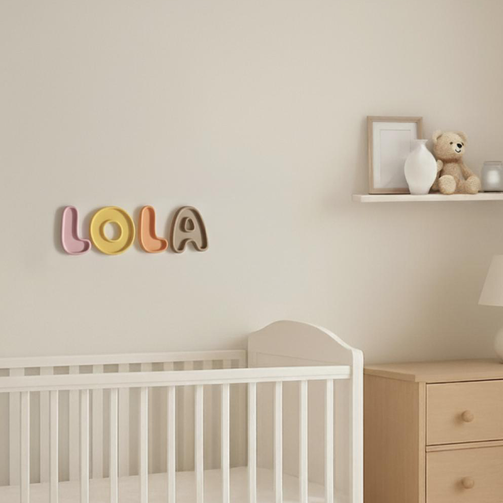 Personalized Printed Letters for Kids' Room Decoration | CWGift66