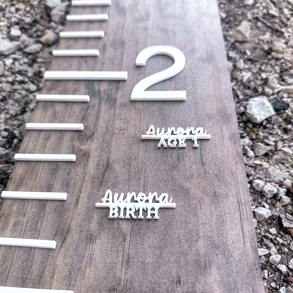 Personalized Growth Chart Markers Set For Kids | CWGift67