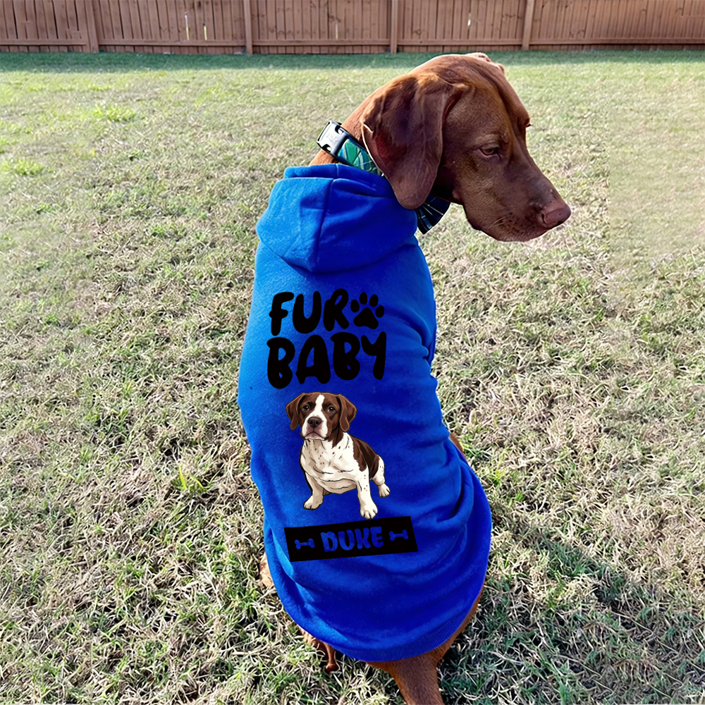Personalized Funny Pet Portrait Hoodie | BKPet511